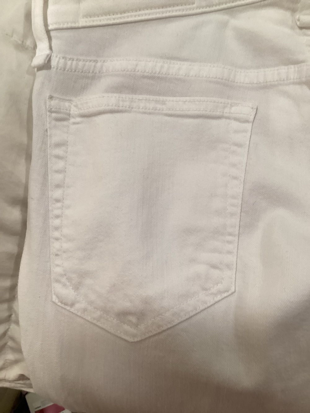 Rag & Bone white cropped Raw hem “The Dre” Jeans 27 w Stretch NWT - Picture 7 of 12
